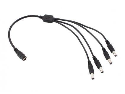 Konektor pre LED pásky DC svorky 2,1/5,5 -4Konektor