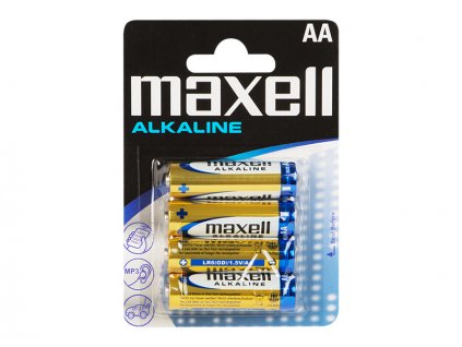 Alkalické batérie AA 1,5 LR6 MAXELL bli