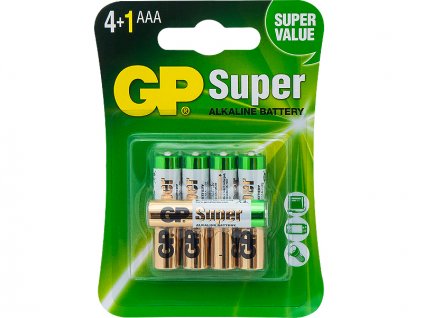 Alkalická batéria AAA 1,5 LR3 GP SUPER