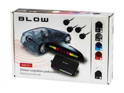 Cúvacie senzory BLOW PS-1 (čierny) 19 mm