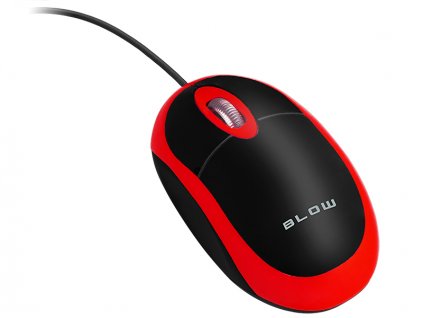 Optická myš BLOW MP-20 USB červená