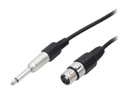 XLR JACK 6,3mm 1,5m audio kábel