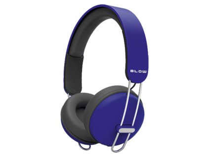 Sluchátka na uši HDX200 modré