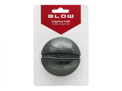 Držiak na káble čierny