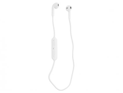 Bluetooth slúchadlá s mikrofónom biele 32-779#