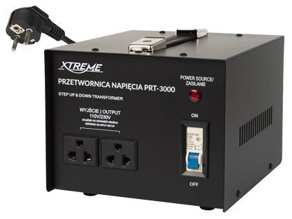Menič napätia 230V na 110V 3000W 4455-