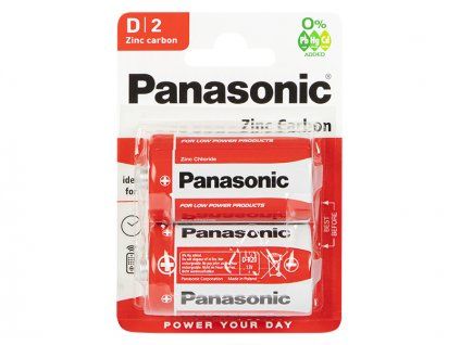Panasonic batéria R20 2 ks 4398-