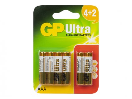 Alkalické batérie AAA 1,5 LR3 GP ULTRA