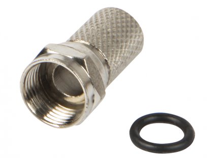 Konektor SAT "F" RG6/6,5mm/20mm s tesnením