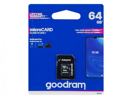 Micro SD 64GB s adaptérom 66-226