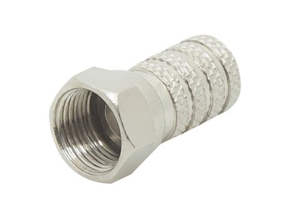 F konektor 100ks RG58/20mm skrutka