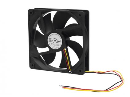 Ventilátor do PC 120x25 12V 1225D12 s guličkovým ložiskom