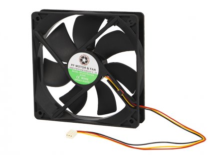 Ventilátor do PC 120x25mm 24V s guličkovým ložiskom 3-pin