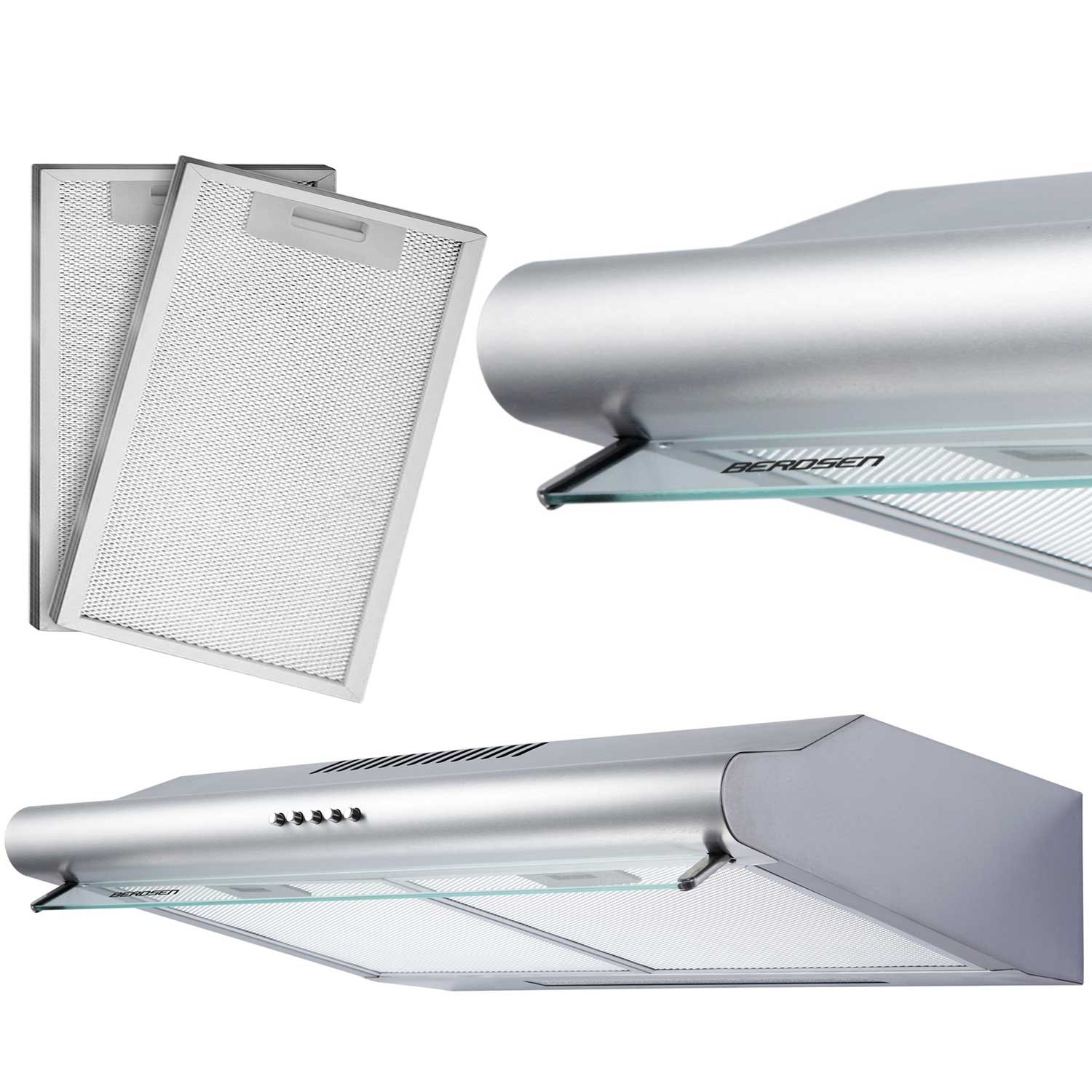 Berdsen Podskrinkový digestor 50 cm BE-10-A INOX