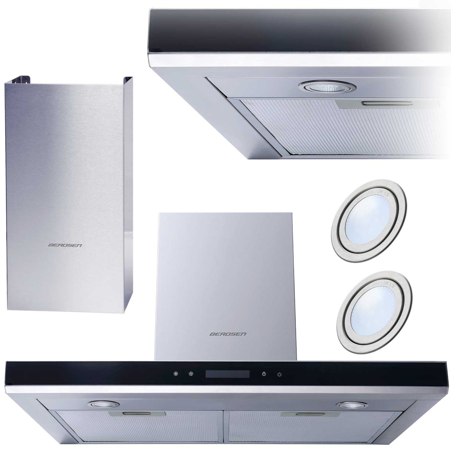 Berdsen Komínový digestor 60 cm BE-60A-T2