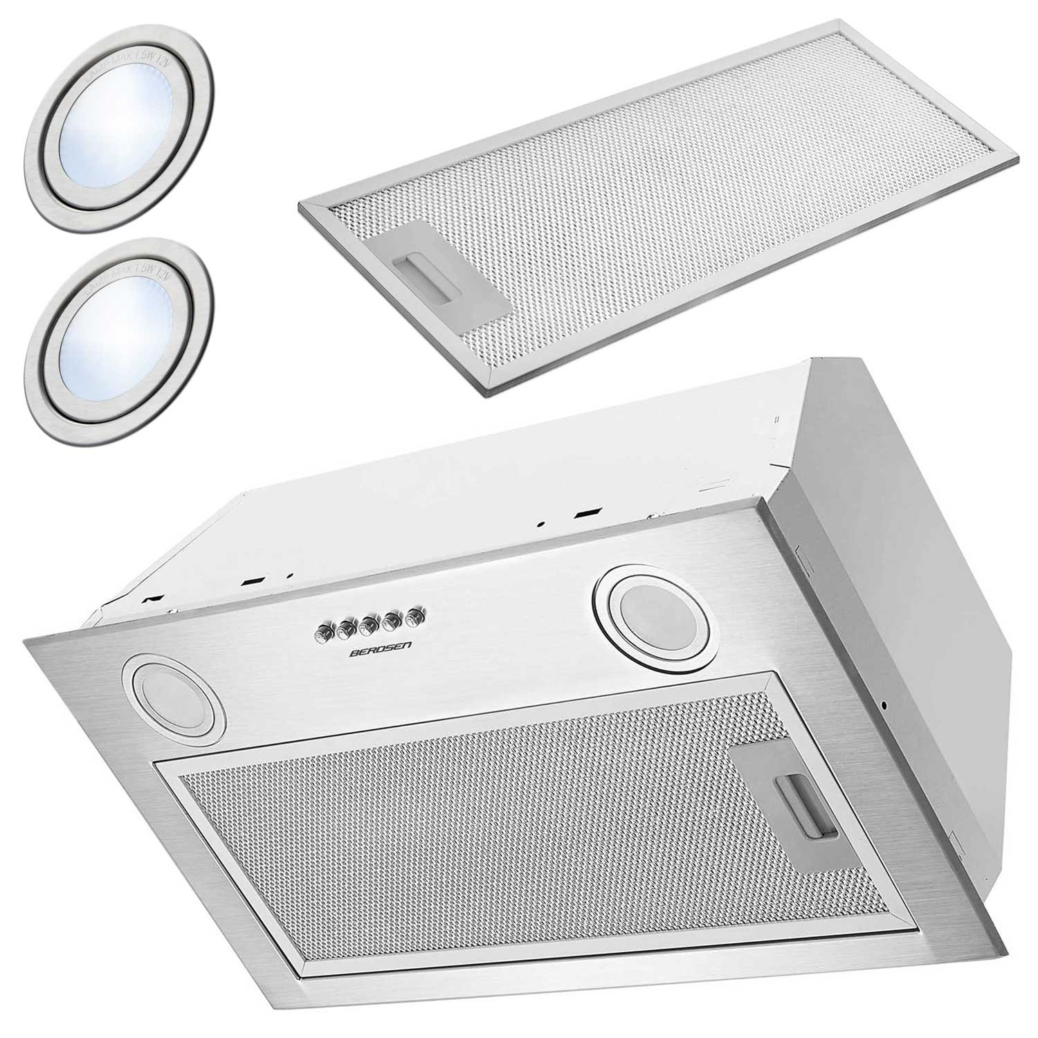 Berdsen Podskrinkový digestor 52 cm BT-231 INOX