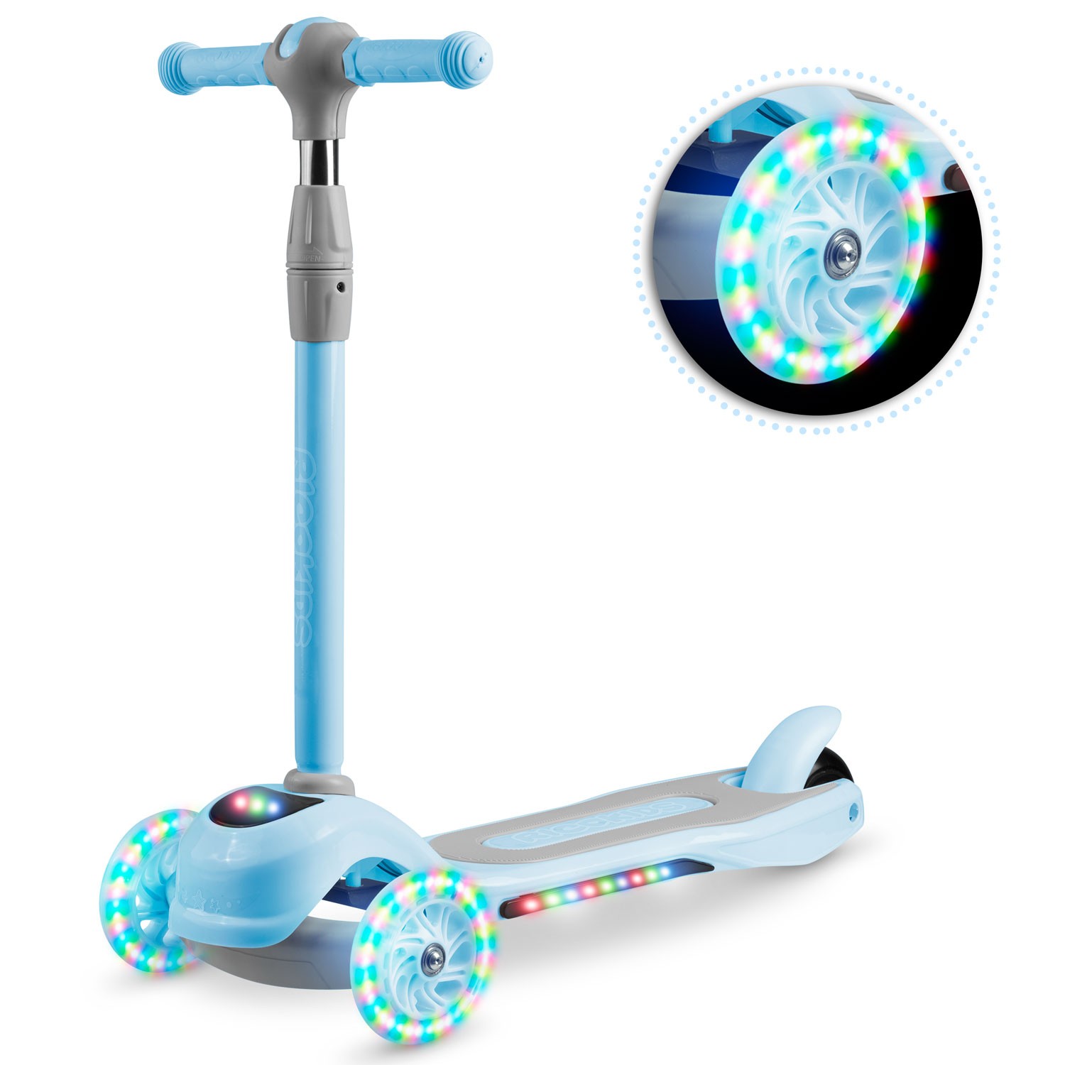 Ricokids Trojkolesová kolobežka modrá