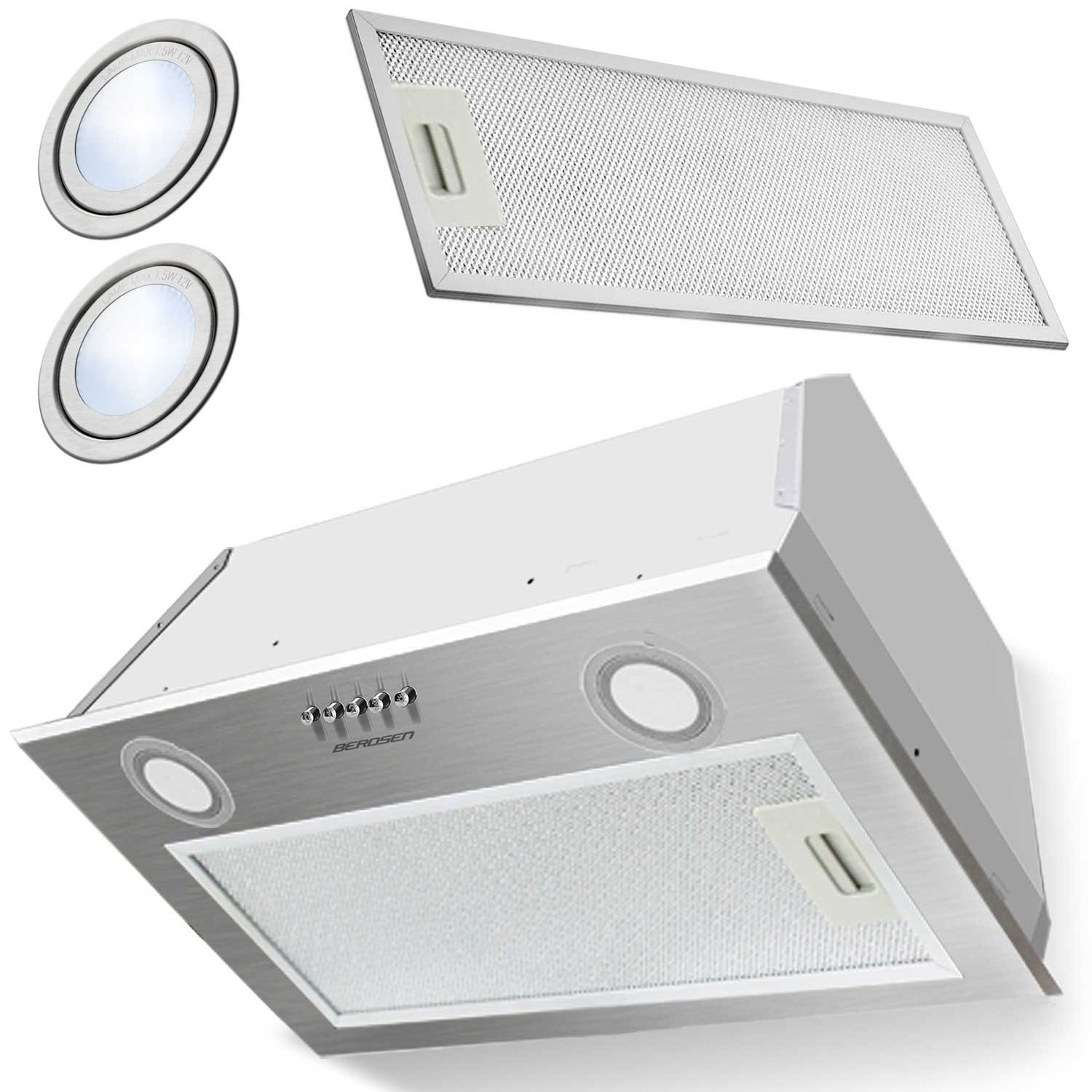 Berdsen Podskrinkový digestor 60 cm Inox BE-50
