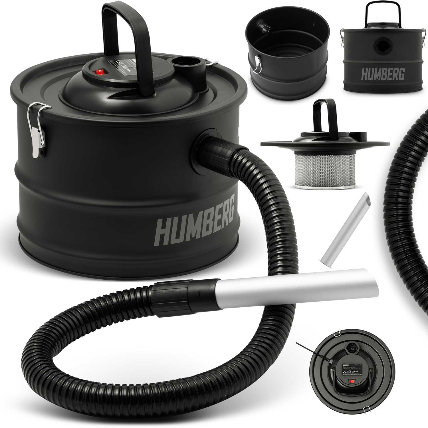 Humberg Vysávač popola 15L 1200W HM-404
