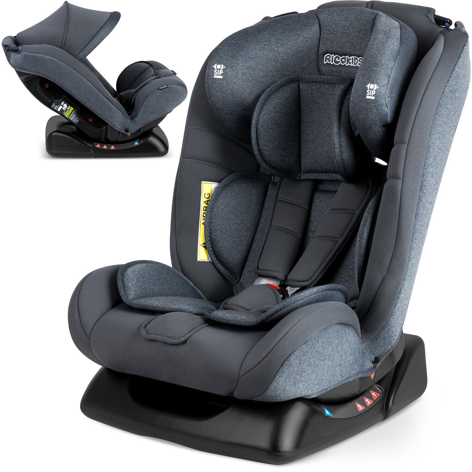 Autosedačka 0 - 36 kg Luco Ricokids dark blue