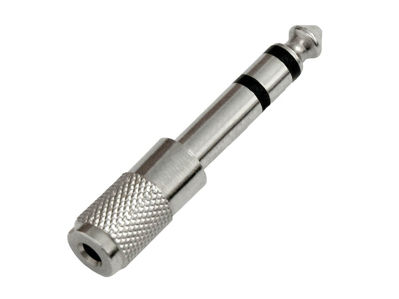 Redukcia jack: Konektor 6,3-GN,3,5 METAL STEREO