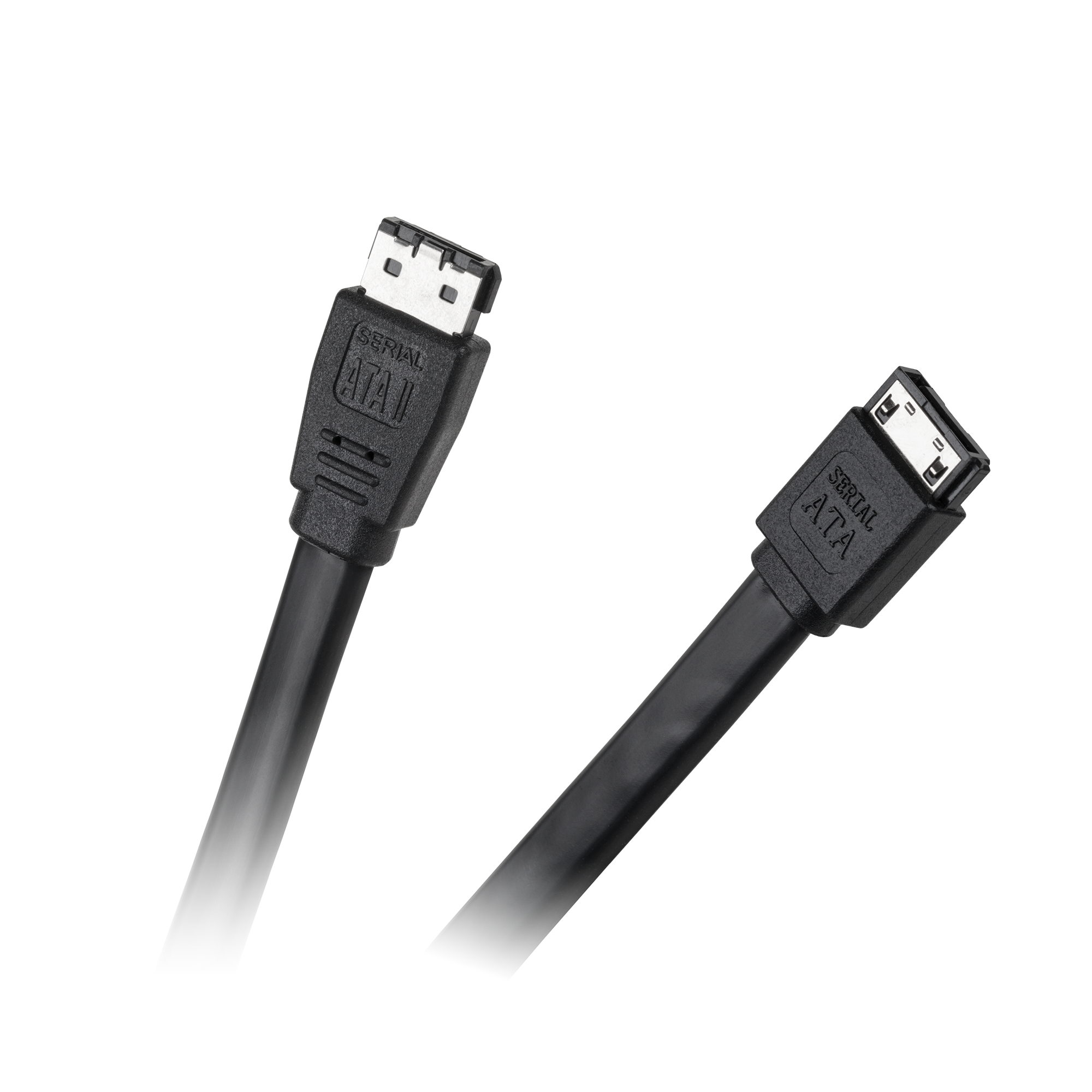 CABLETECH Kábel E-SATA SATA II M/M 1m 4W
