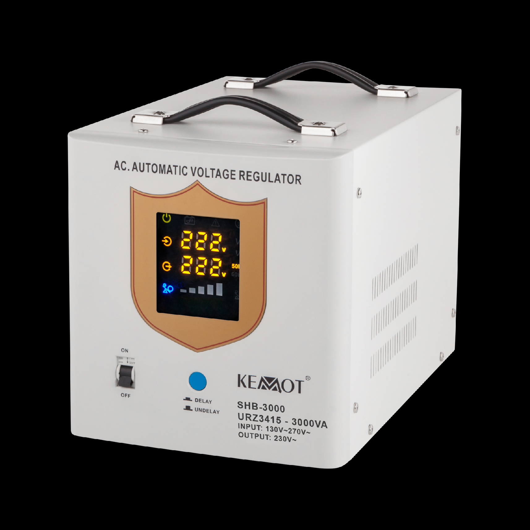 Automatický stabilizátor napätia KEMOT SHB-3000 3000 VA L-URZ3415