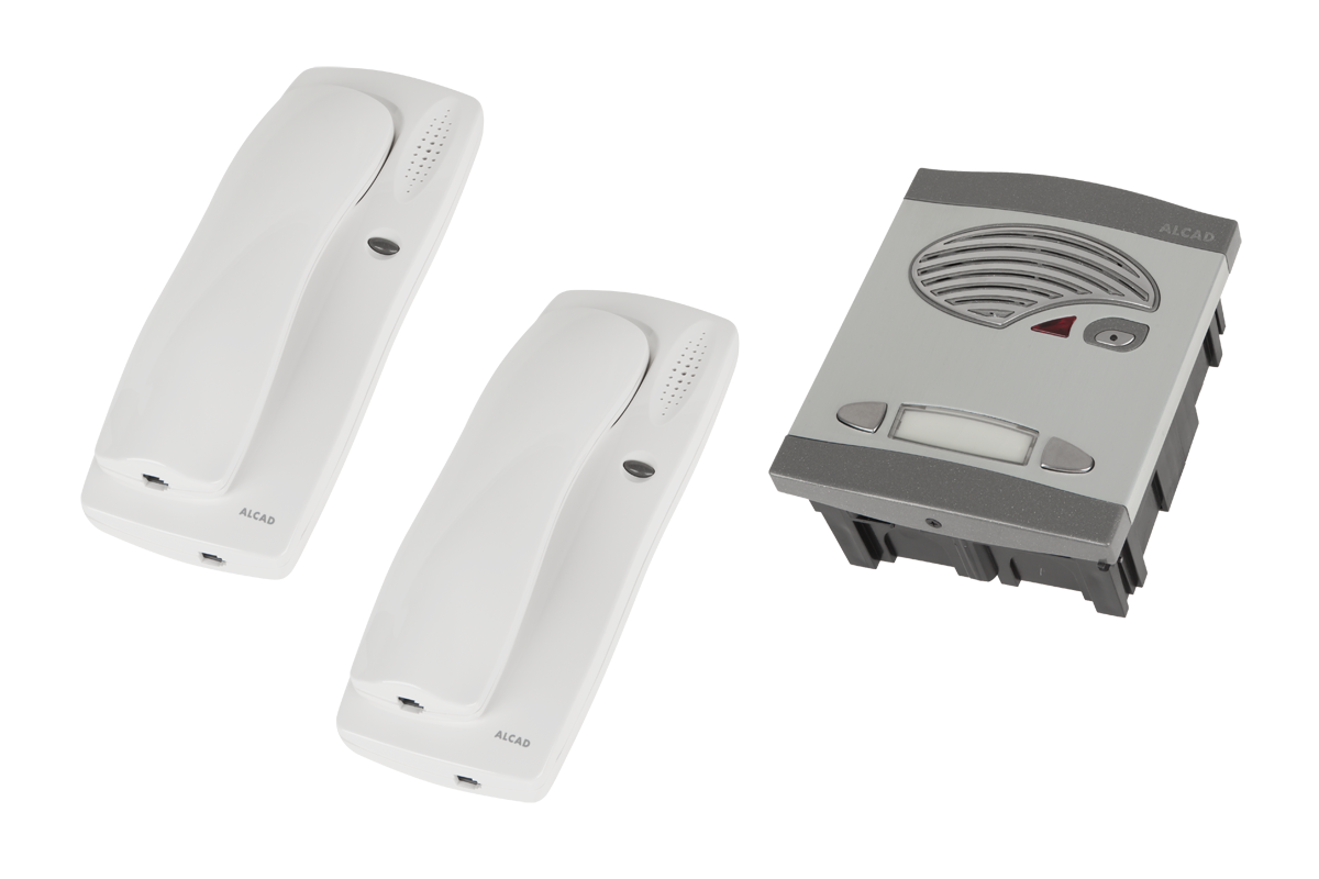 CABLETECH Interkom dvojitý (kompletný so zámkom) KAD-47001 ALCAD