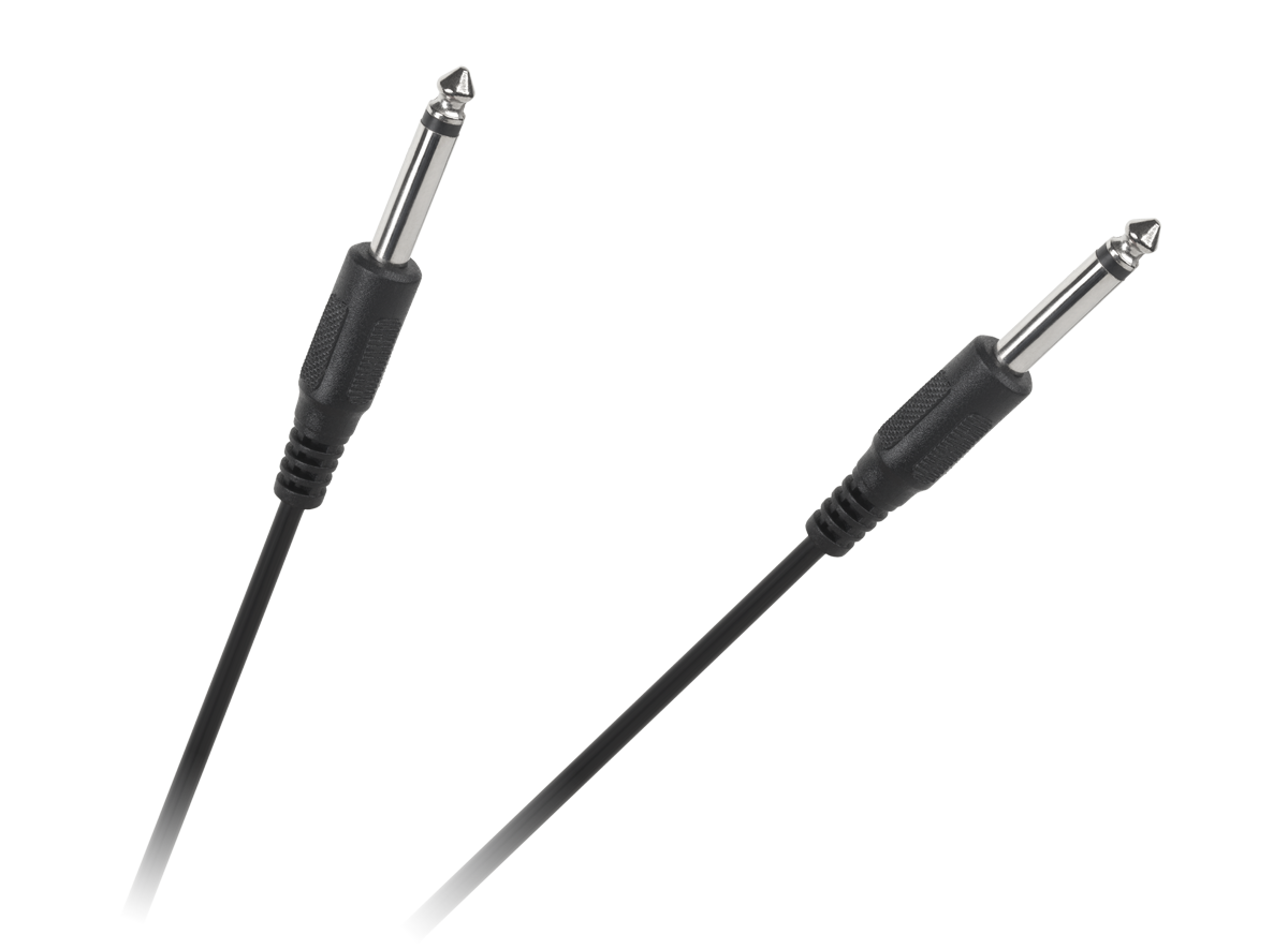 Prepojovací kábel Jack 6,3 mm mono samec-samec 2 m L-KPO2750M-2