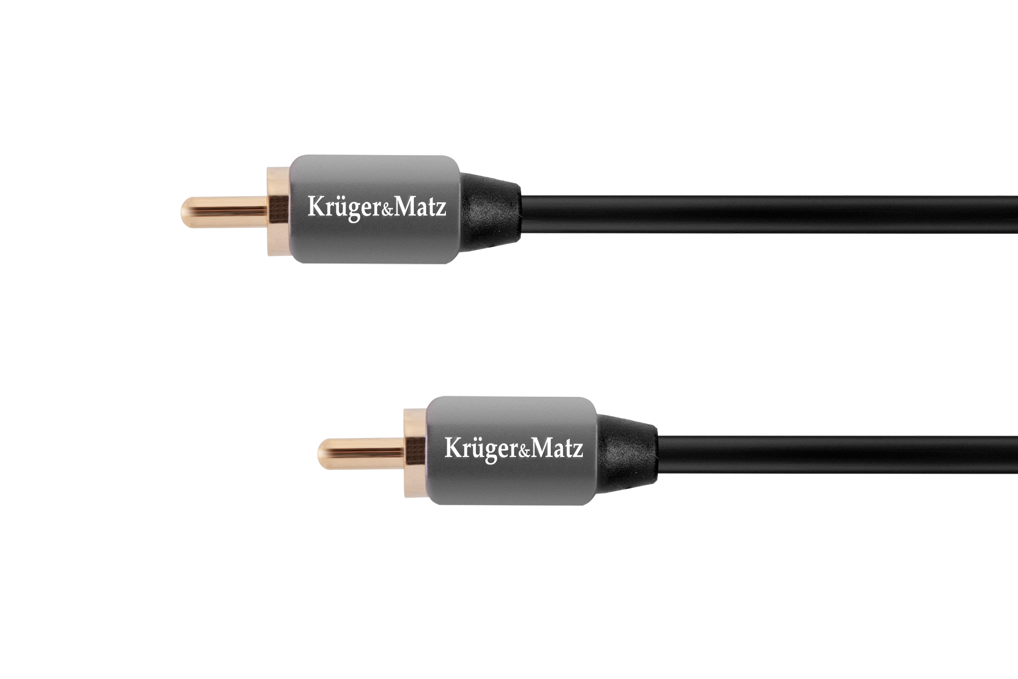 Prepojovací kábel RCA - RCA 1,0 m Kruger&Matz