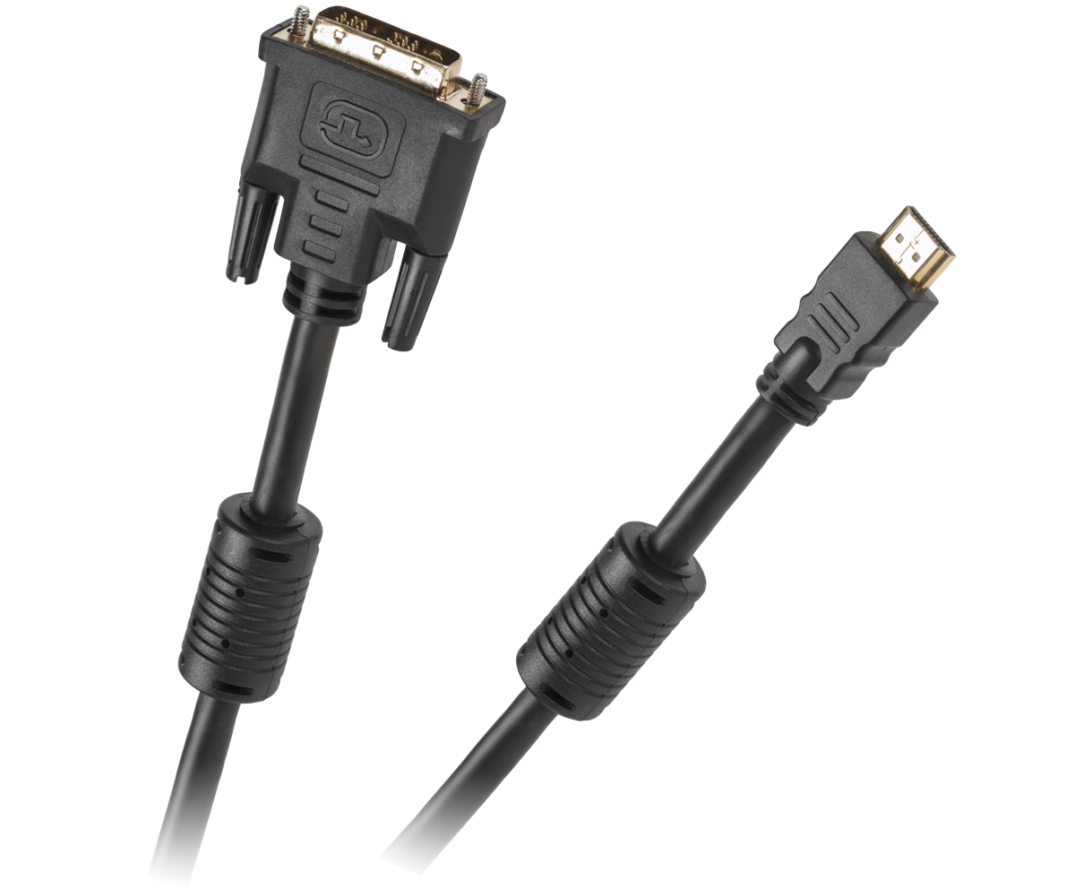 HDMI-DVI kábel 5 m Gold v1.3b L-KPO3701-5