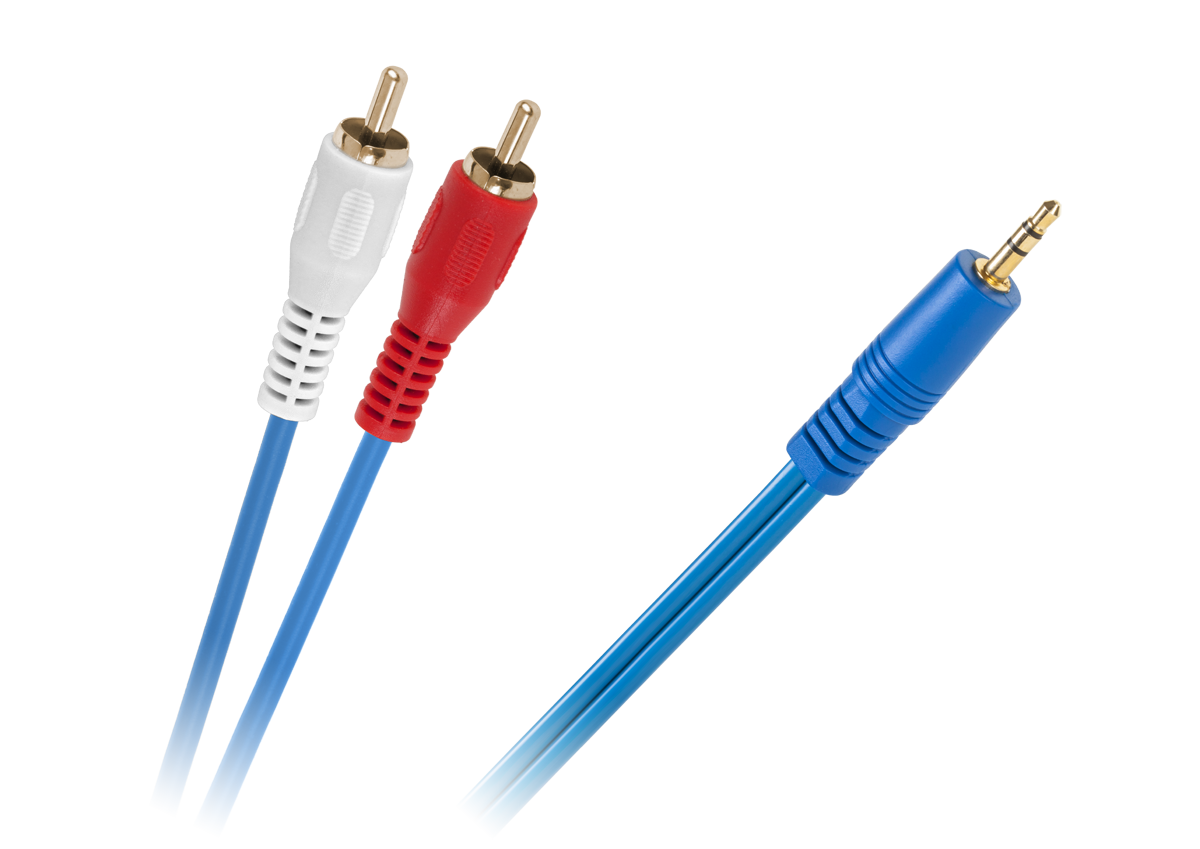 Audio kábel Jack 3,5 mm na 2x RCA 1,8 m L-KPO2749-1-8