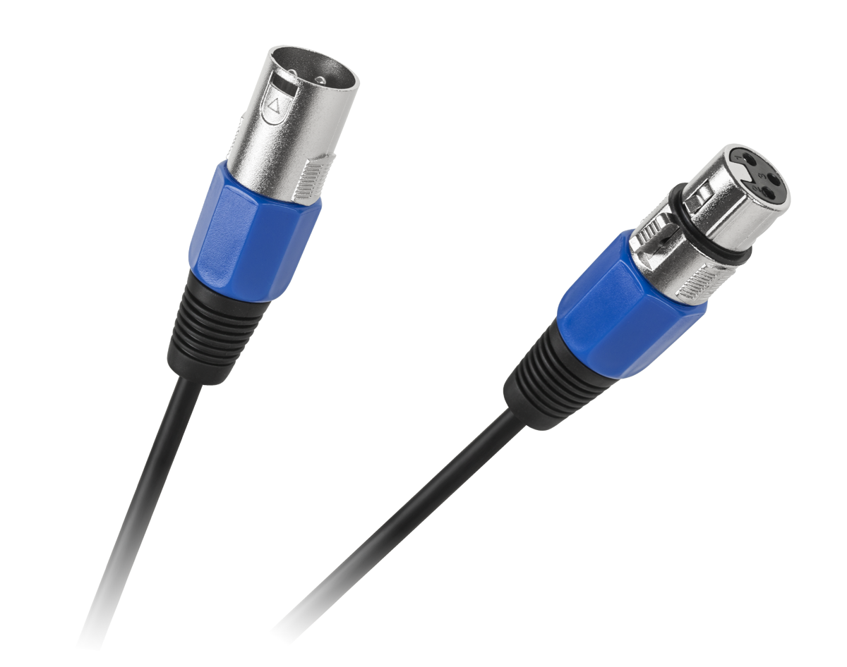 XLR mikrofónový kábel 10 m L-KPO2756-10