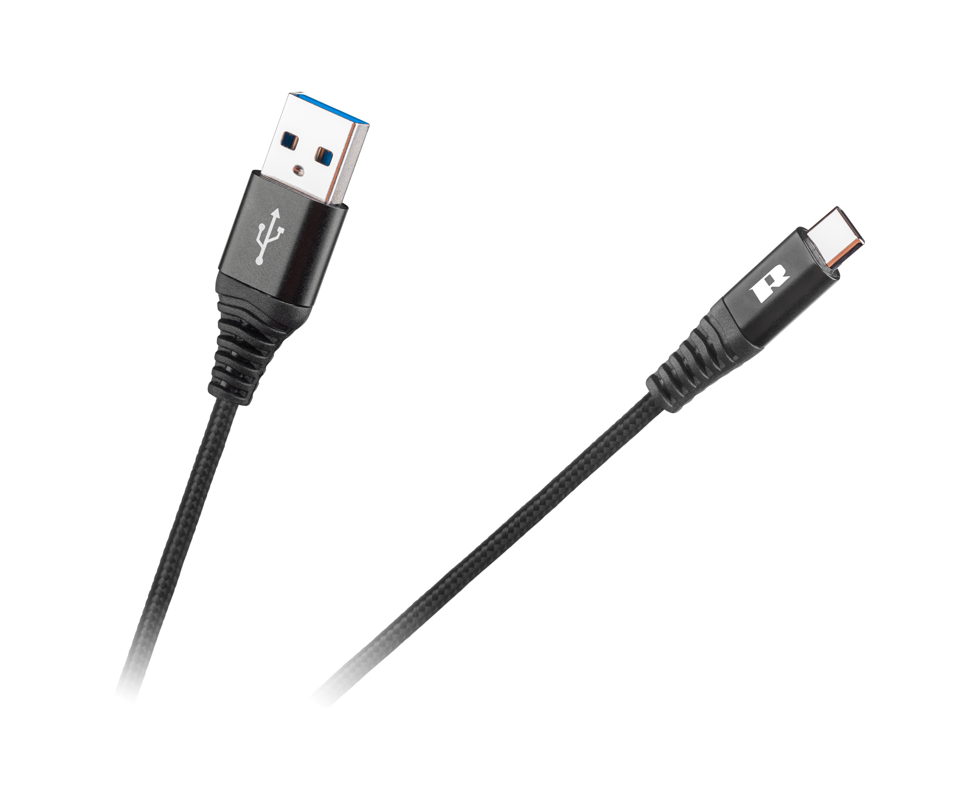 Rebel USB A - USB C 0,5m čierny RB-6001-050-B