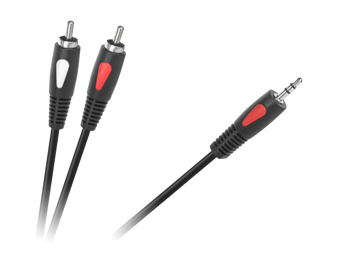 CABLETECH Jack 3,5mm - 2RCA 5m Eco-line KPO4004-5