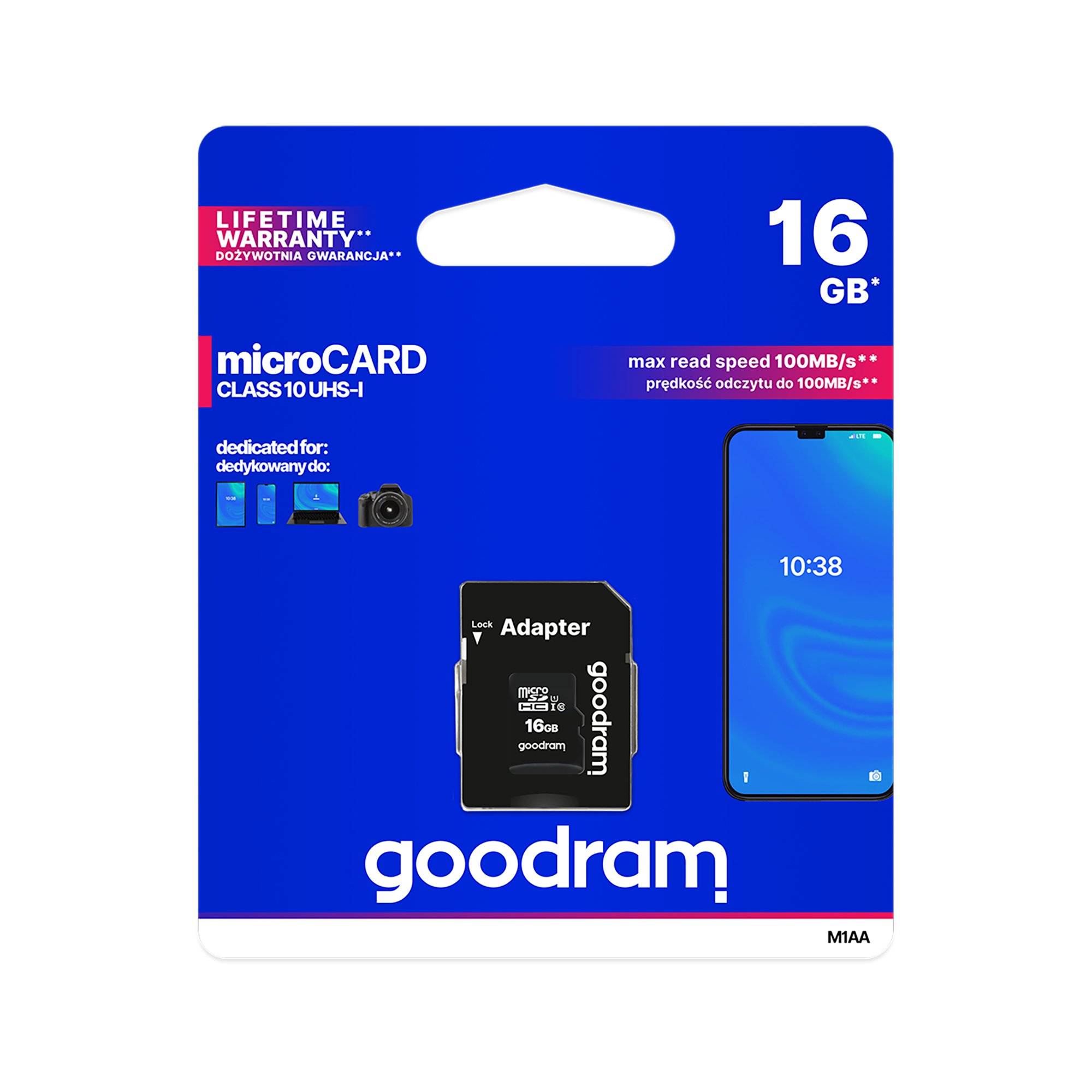 goodram Pamäťová karta 16GB TGD-M1AA0160R12