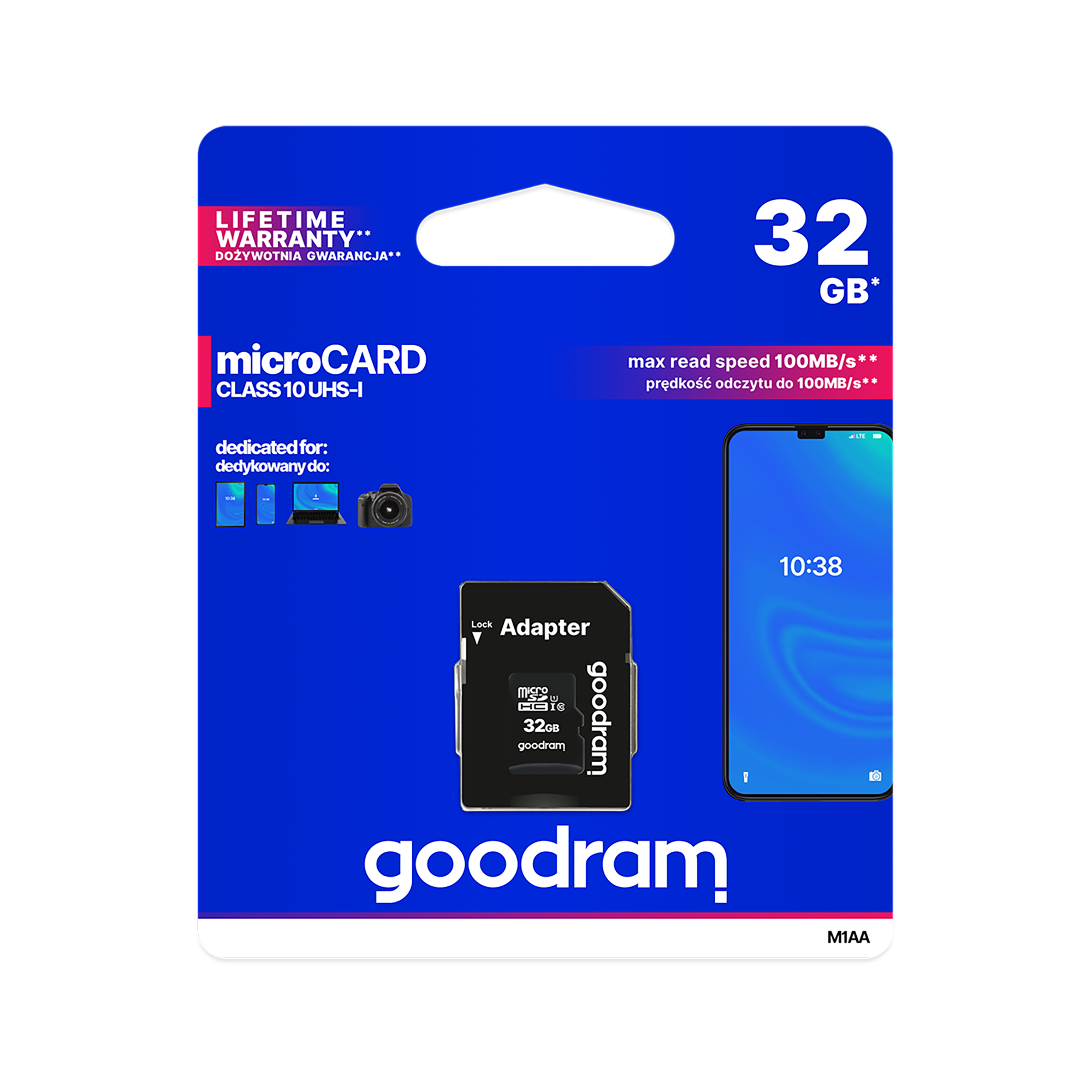 goodram Pamäťová karta 32GB UHS-I TGD-M1AA0320R12