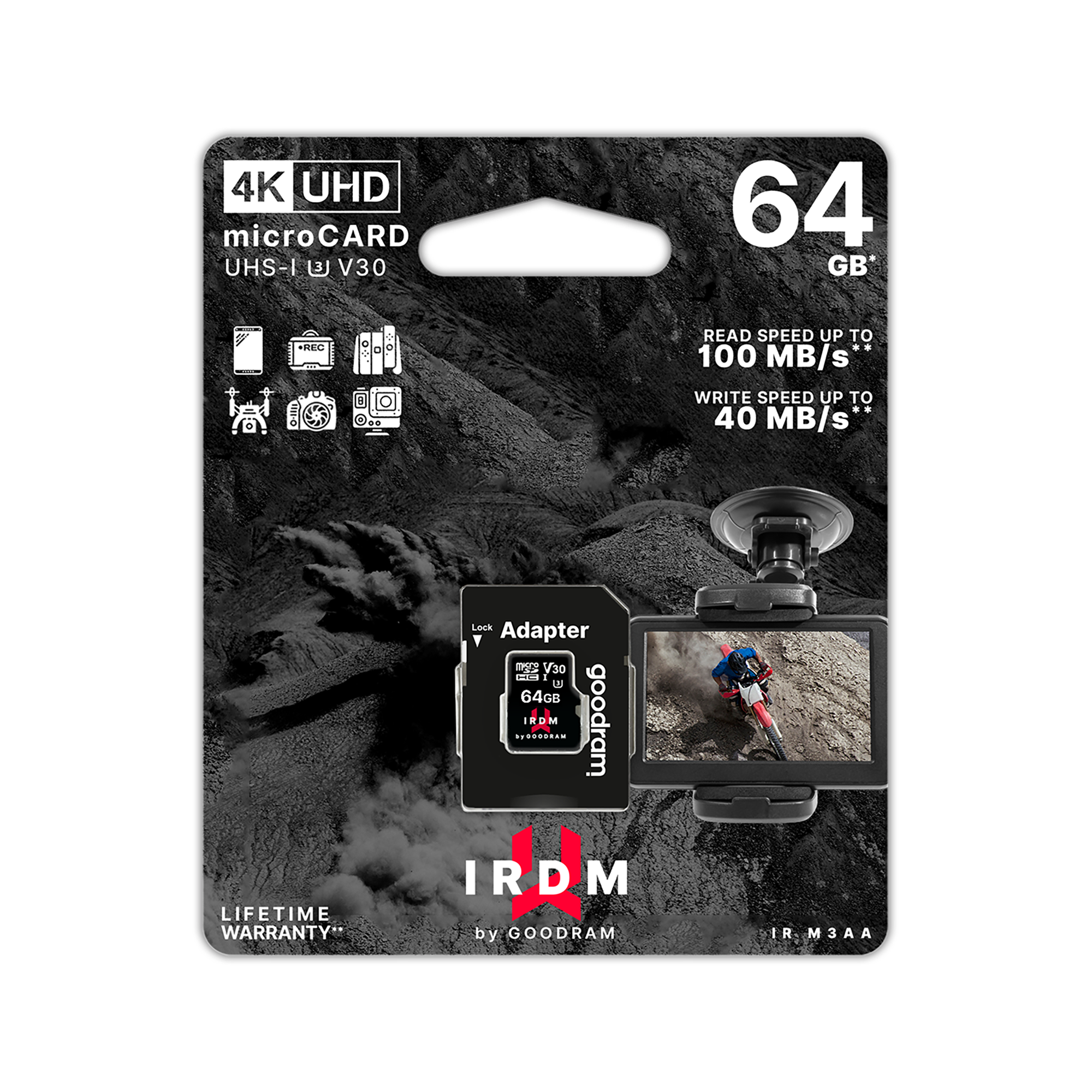 goodram Pamäťová karta 64GB TGD-IRM3AA0640R12