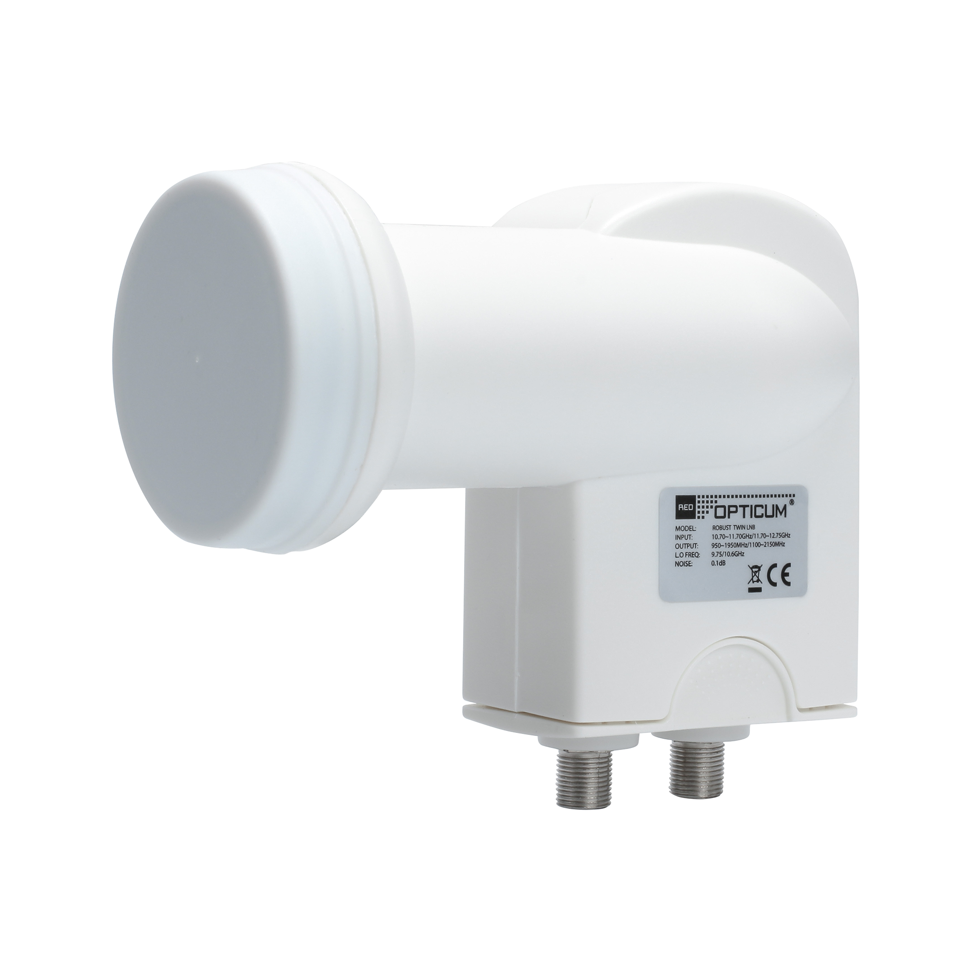 Satelitný konvertor Twin LNB OPTICUM ROBUST 0,1 dB L-URZ0626