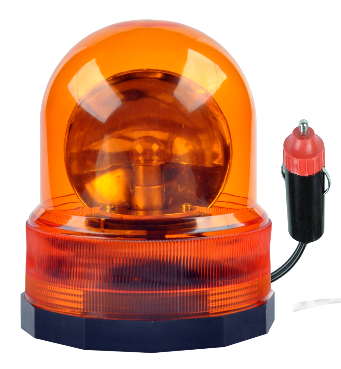 Oranžový výstražný maják 12 V s magnetom L-URZ0070