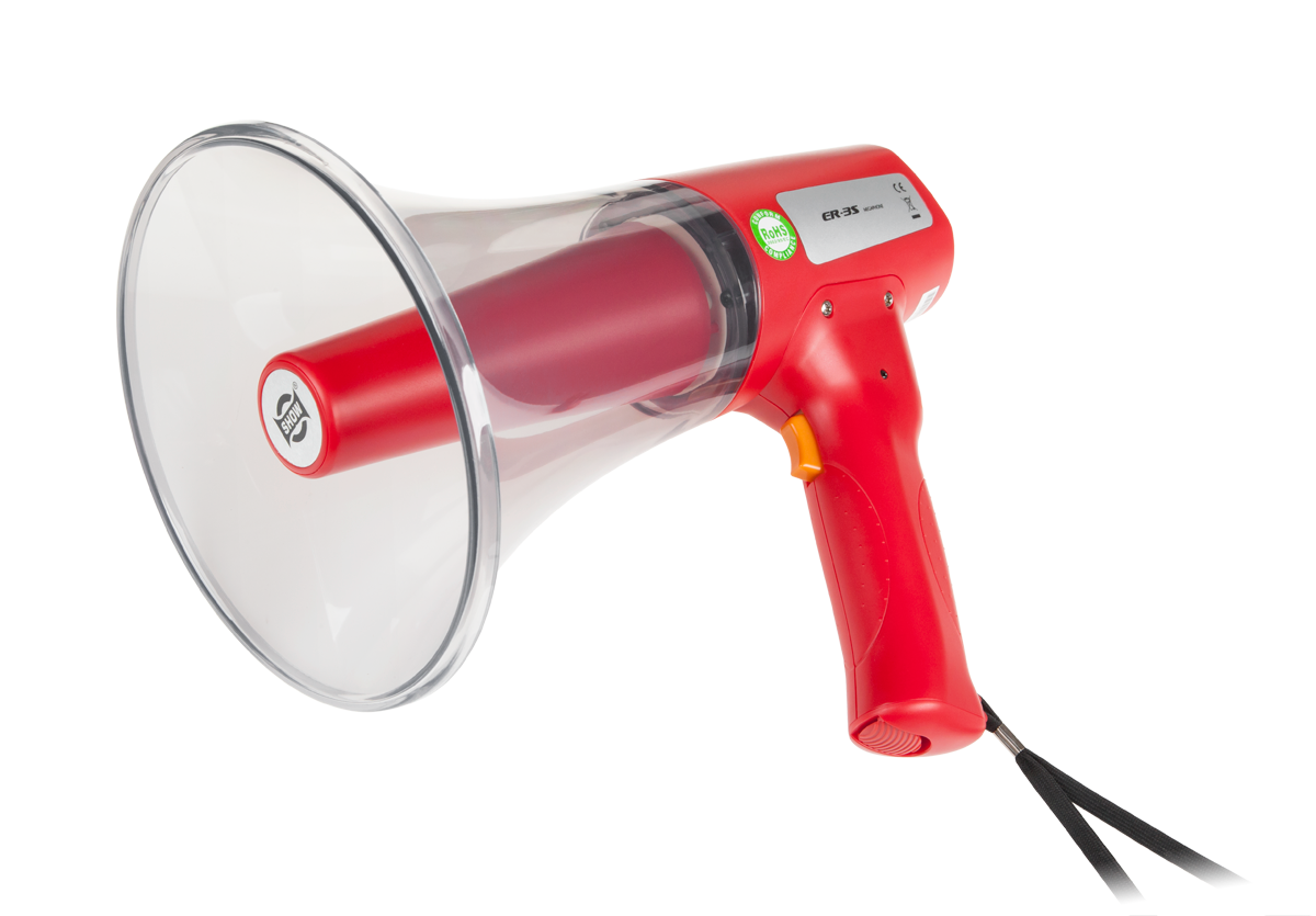 Rebel Megafón ER-3S typu HORN Seikaku