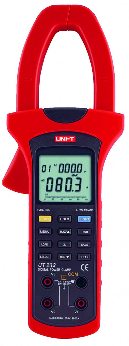 UNI-T Kliešťový multimeter UT232