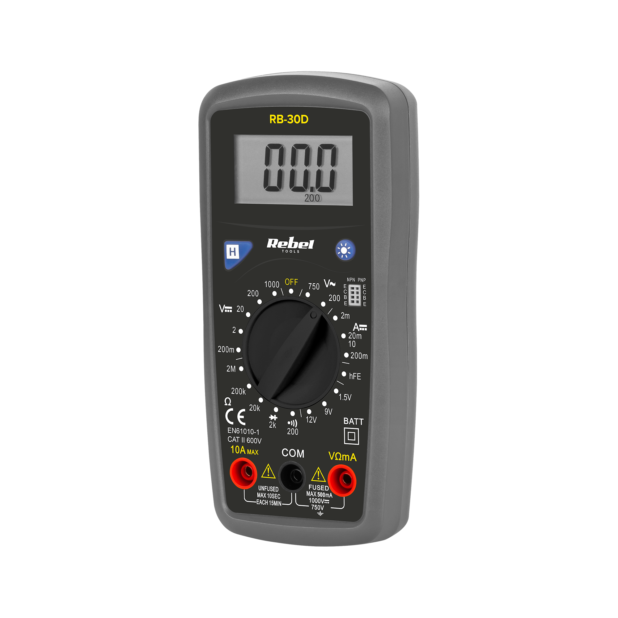 Rebel Multimeter RB-30D