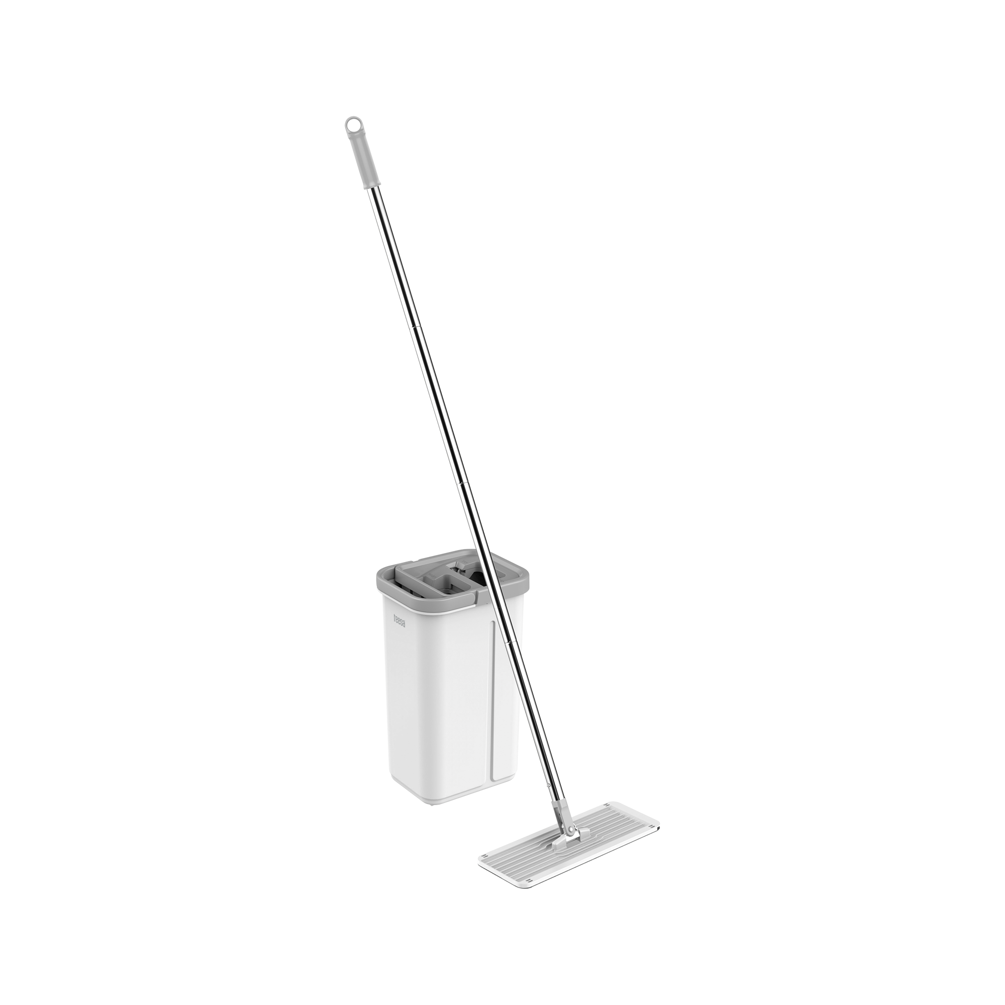 Plochý mop s dvojkomorovým vedrom a žmýkaním Teesa New Clean R13 L-TSA0045