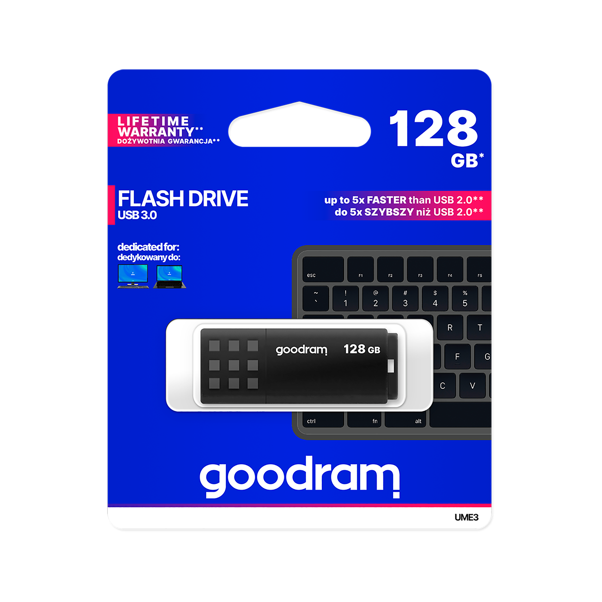 goodram USB kľúč 128GB TGD-UME31280K0R11