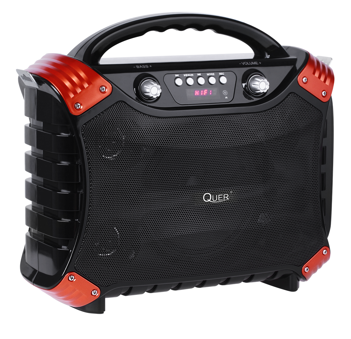 QUER Prenosný reproduktor s rádiom KOM0837