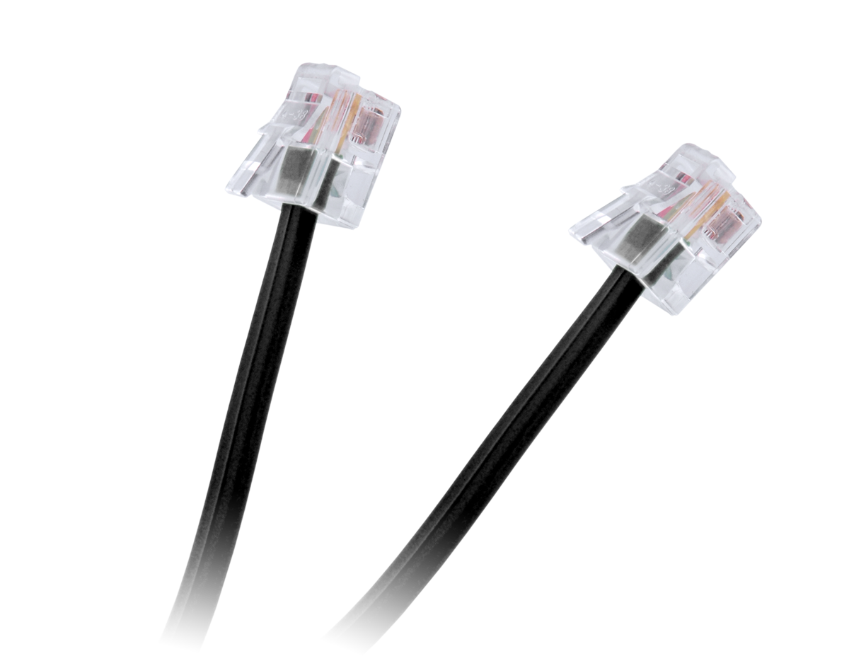 CABLETECH Telefónny kábel 6m TEL0033A-6