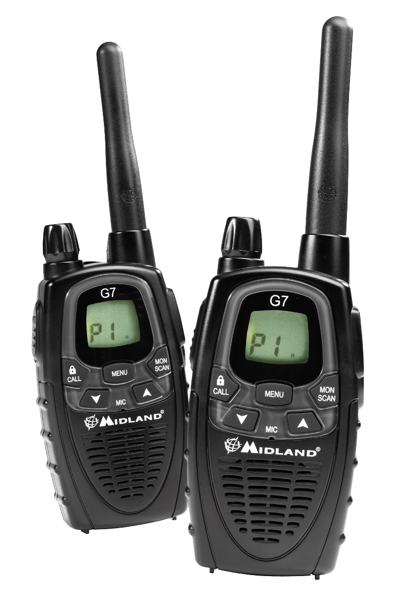 Vysielačka PMR MIDLAND G7-EXT (puzdro)