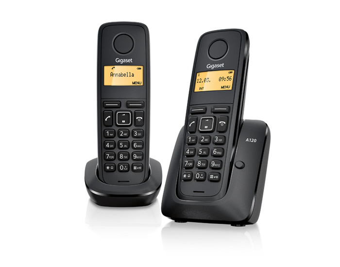 CABLETECH Telefón Siemens Gigaset A120 DUO