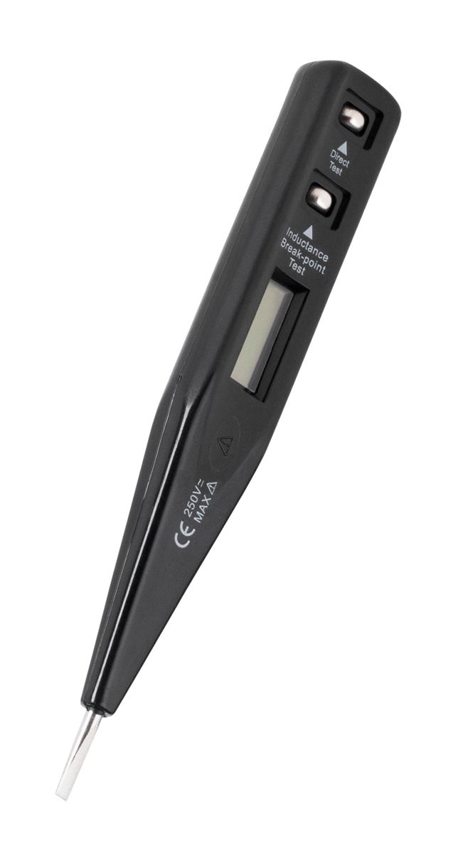 KEMOT Skúšačka napätia 12-230V LCD AC/DC